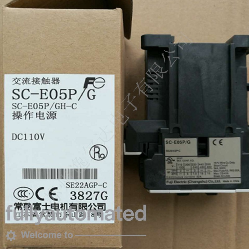 brand new, suitable for Fuji SC-E05P/G DC110V contactor SC-E05P/GH-C-