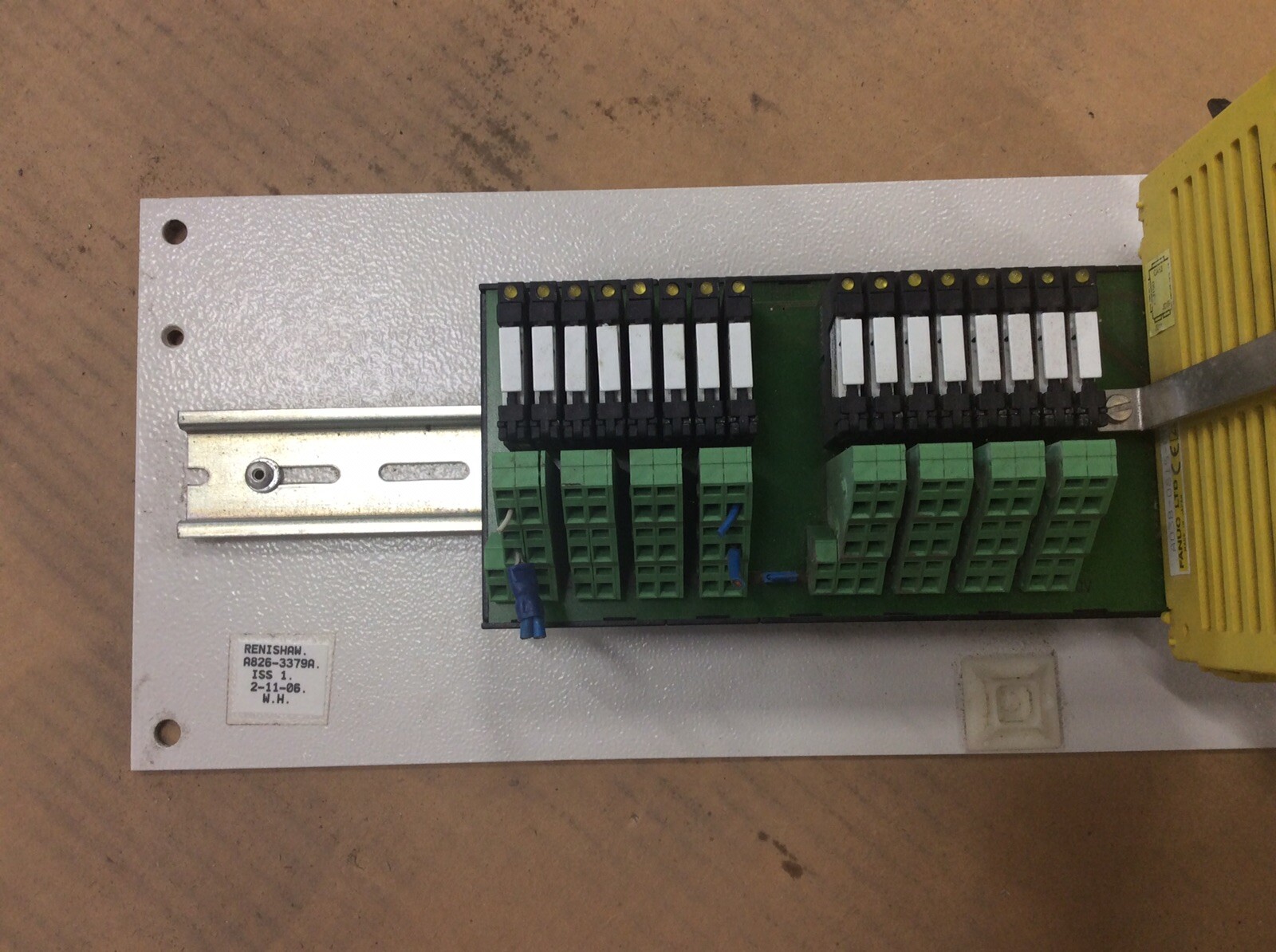 Renishaw A826-3379A Probe Terminal Board Fanuc A03B-0815-C001 Module