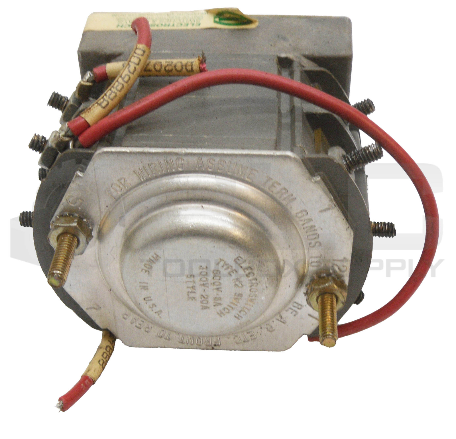 ELECTROSWITCH 505A603G01 ROTARY SWITCH TYPE W2 600V 8A
