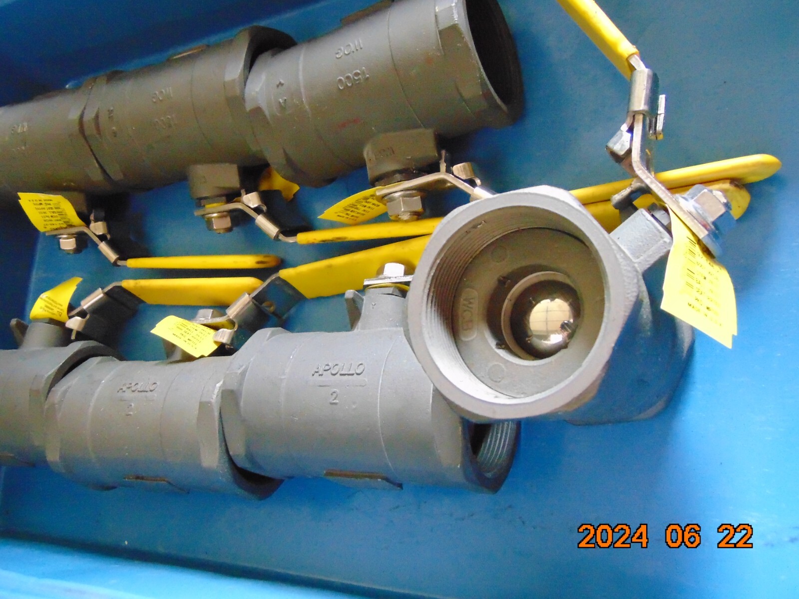 1 Apollo 2″ THREADED Carbon Steel Ball Valve 92-148-27 Unibody REDUCED PORT