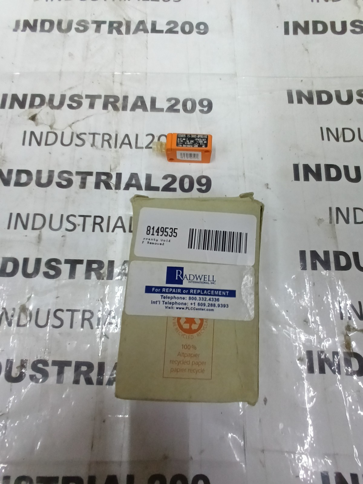 IFM ELECTRONIC IS5035 IS-3002-BP0G/AS-510
