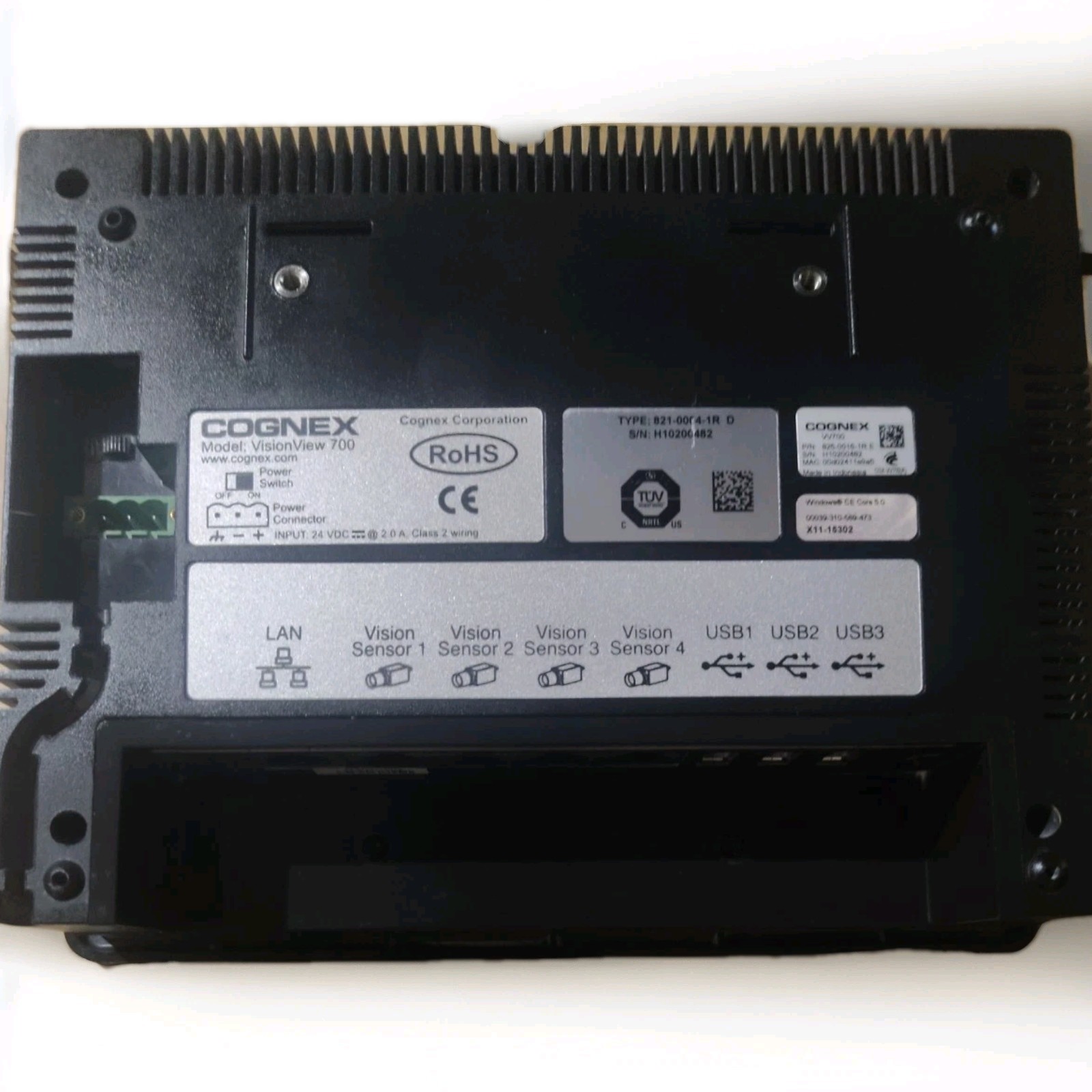 Cognex VisionView 700 Touchscreen Display Panel, 821-0004-1R D