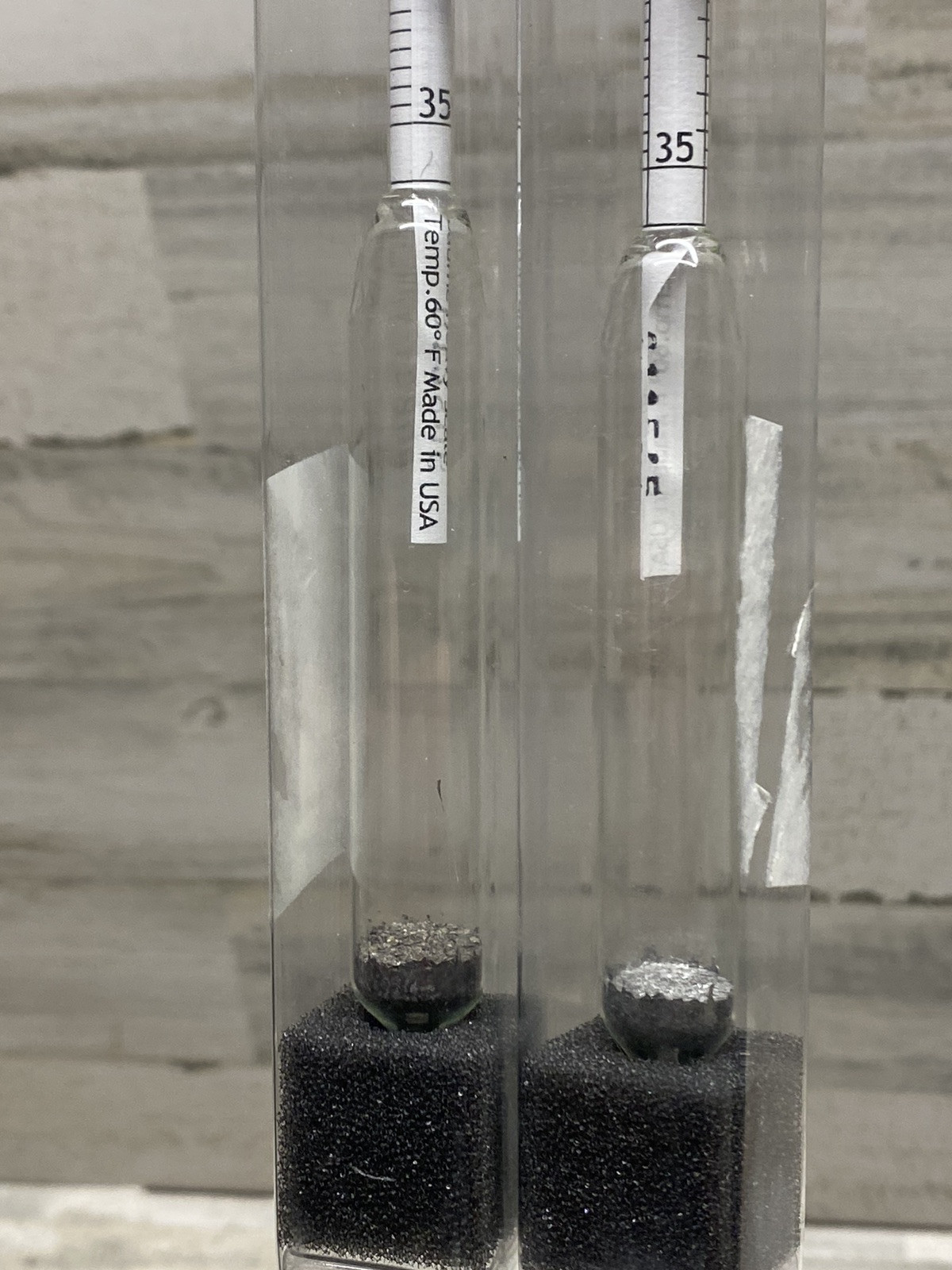 Lot of 2 THERMCO GW2535 Hydrometer,Specific Gravity New