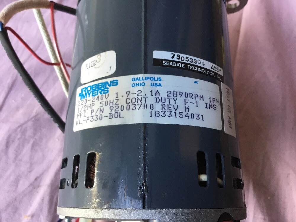 Robbins Myers Motor KL-P330-B0L