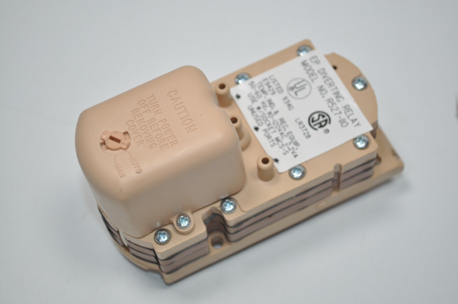 NEW LOT of 2 INVENSYS Siebe EP Pneumodular Diverting Relay Surface # R527-110