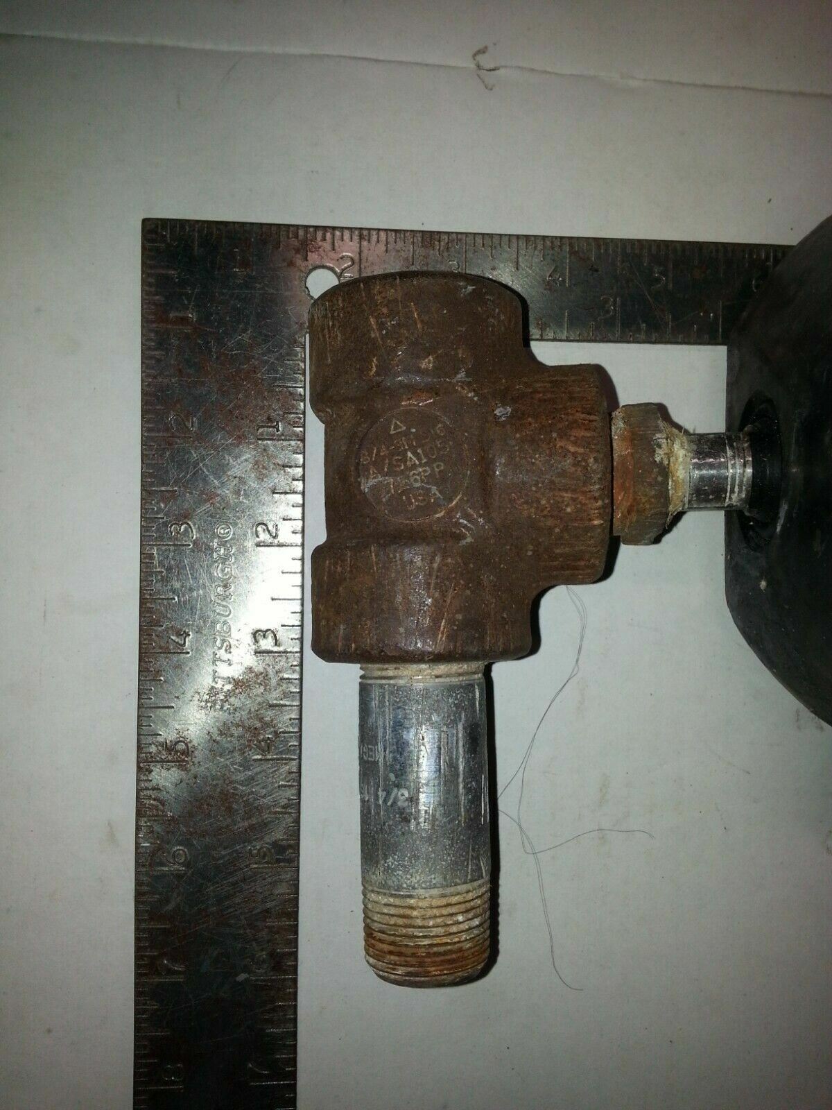 Ashcroft Pressure Gauge 0-300 PSI AISI 316 SS Tube Socket Welded Liquid Filled