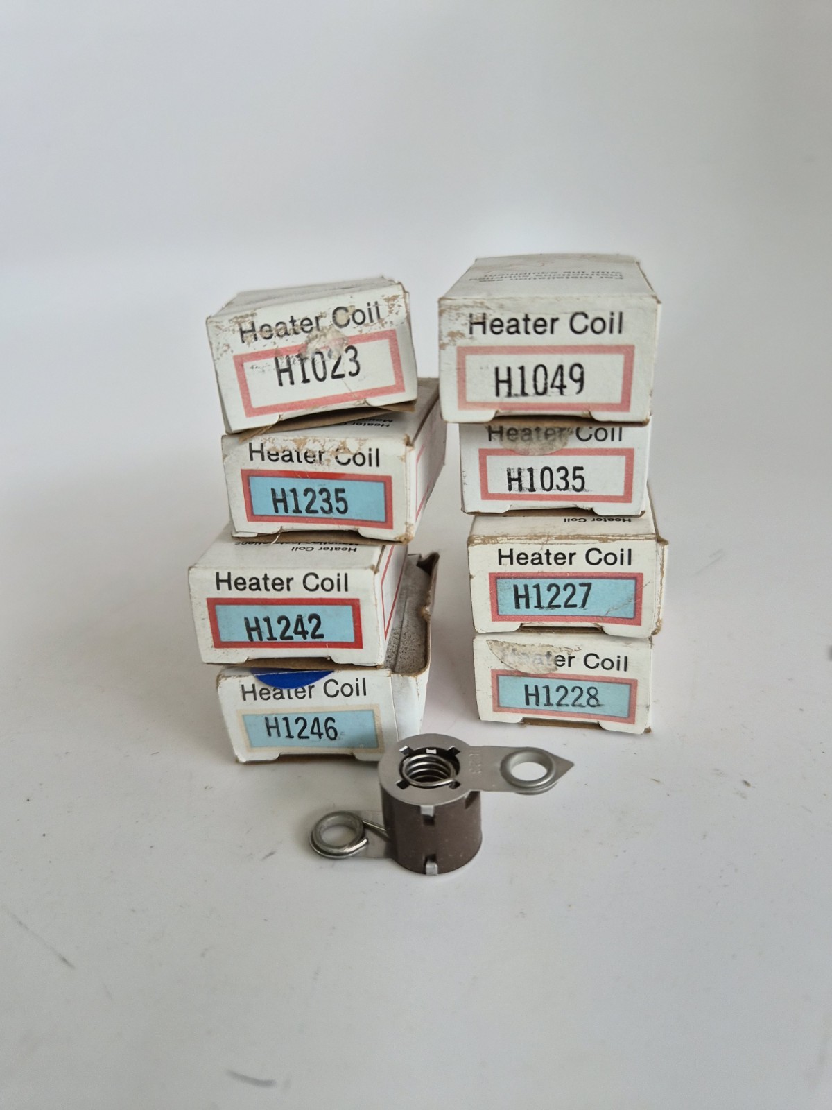 (8) Cutler-Hammer HEATER COILS H1023,H1035,H1049,H1227,H1228,H1235,H1242,H1246
