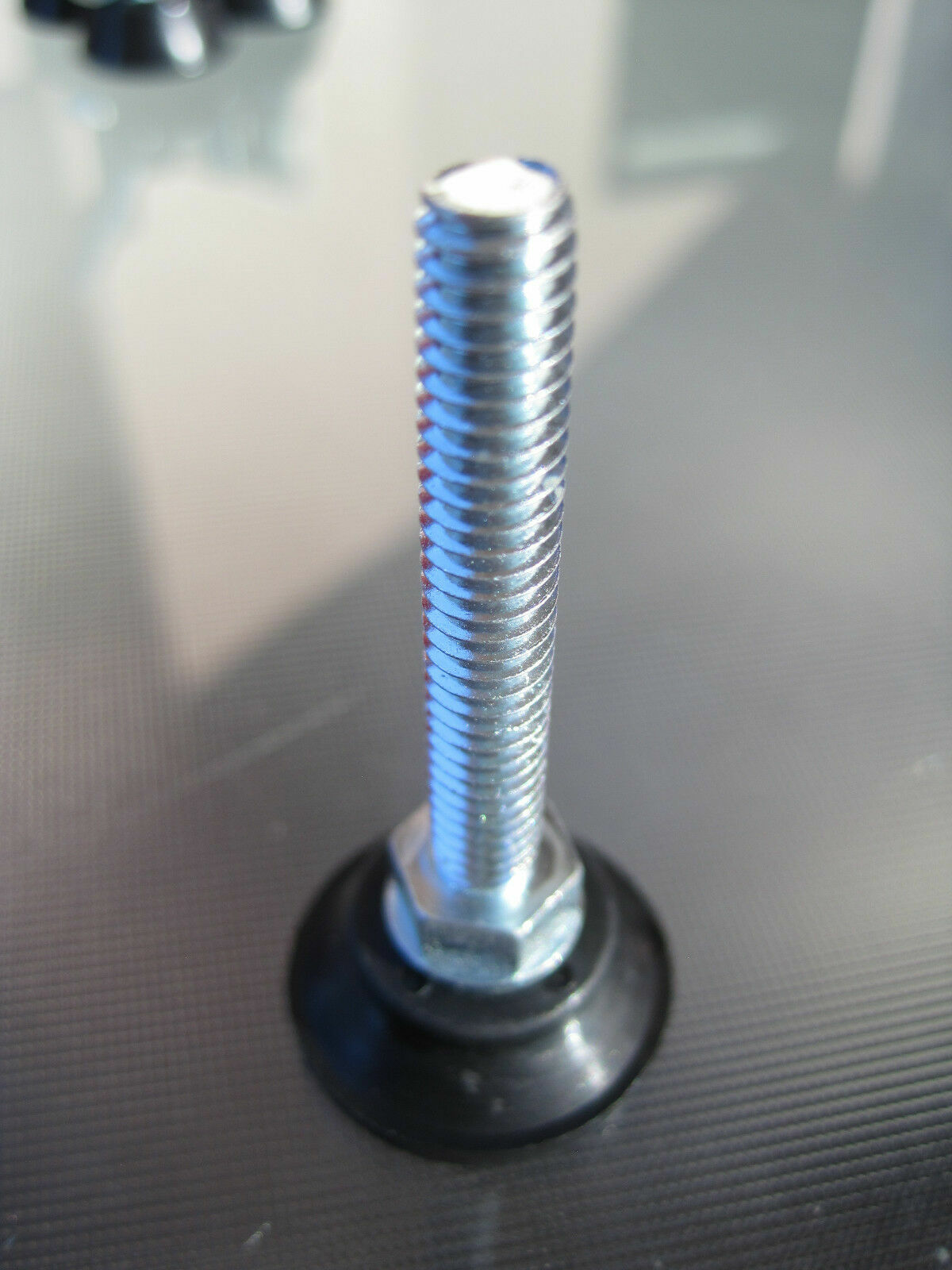 4 Pack – Adjustable Leveling Foot Threaded Feet, 1.625″ x 1/4-20 Stud Appliance