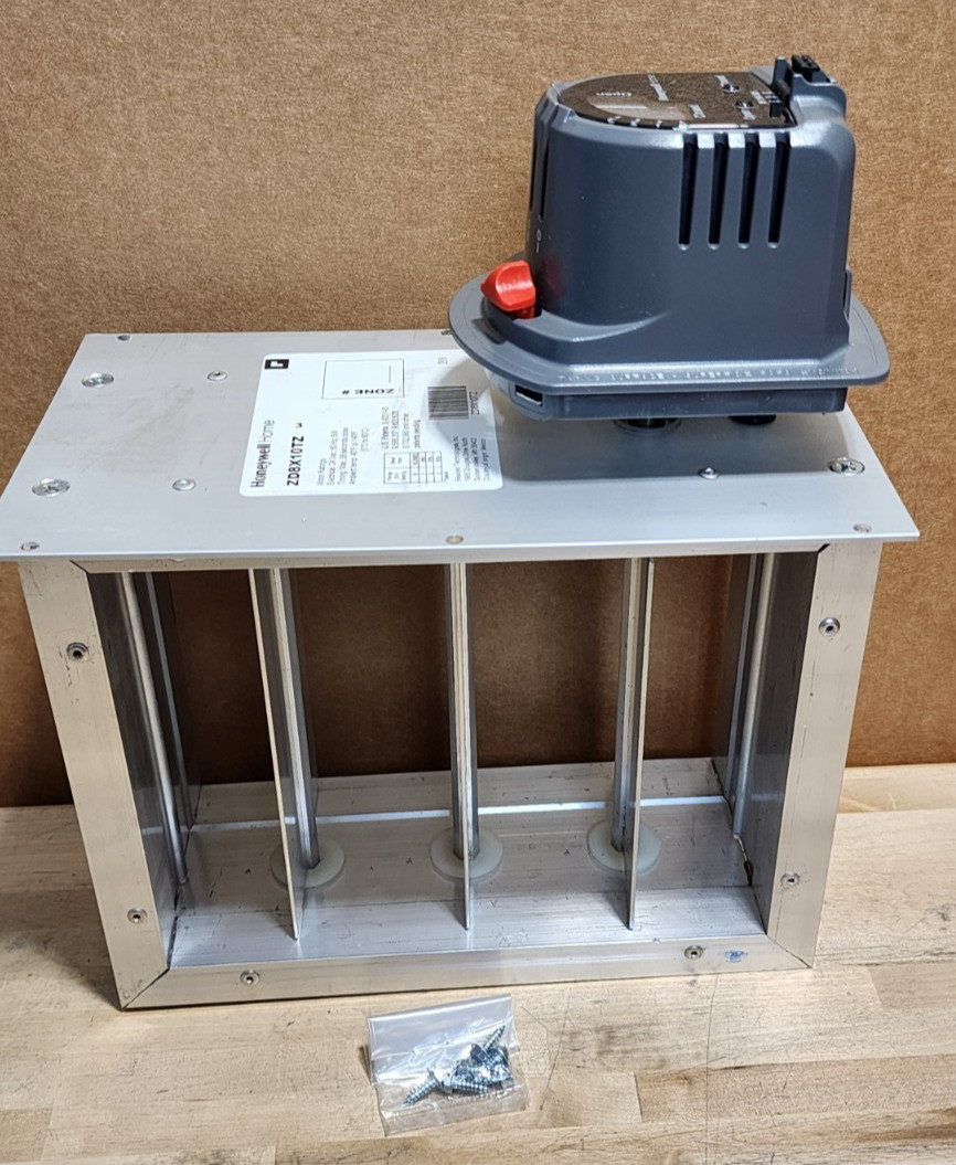 HONEYWELL ZD8X10TZ 8″ X 10″ Rectangular Damper 24 VAC