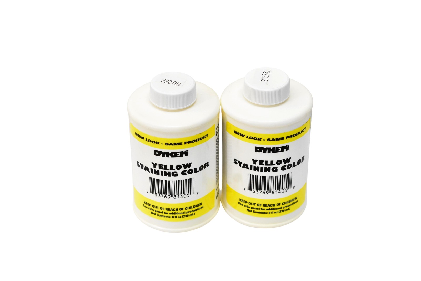 DYKEM Yellow Staining Color 8 Fl Oz (236 ML) Bottle Lot Of 2 Opaque 81405