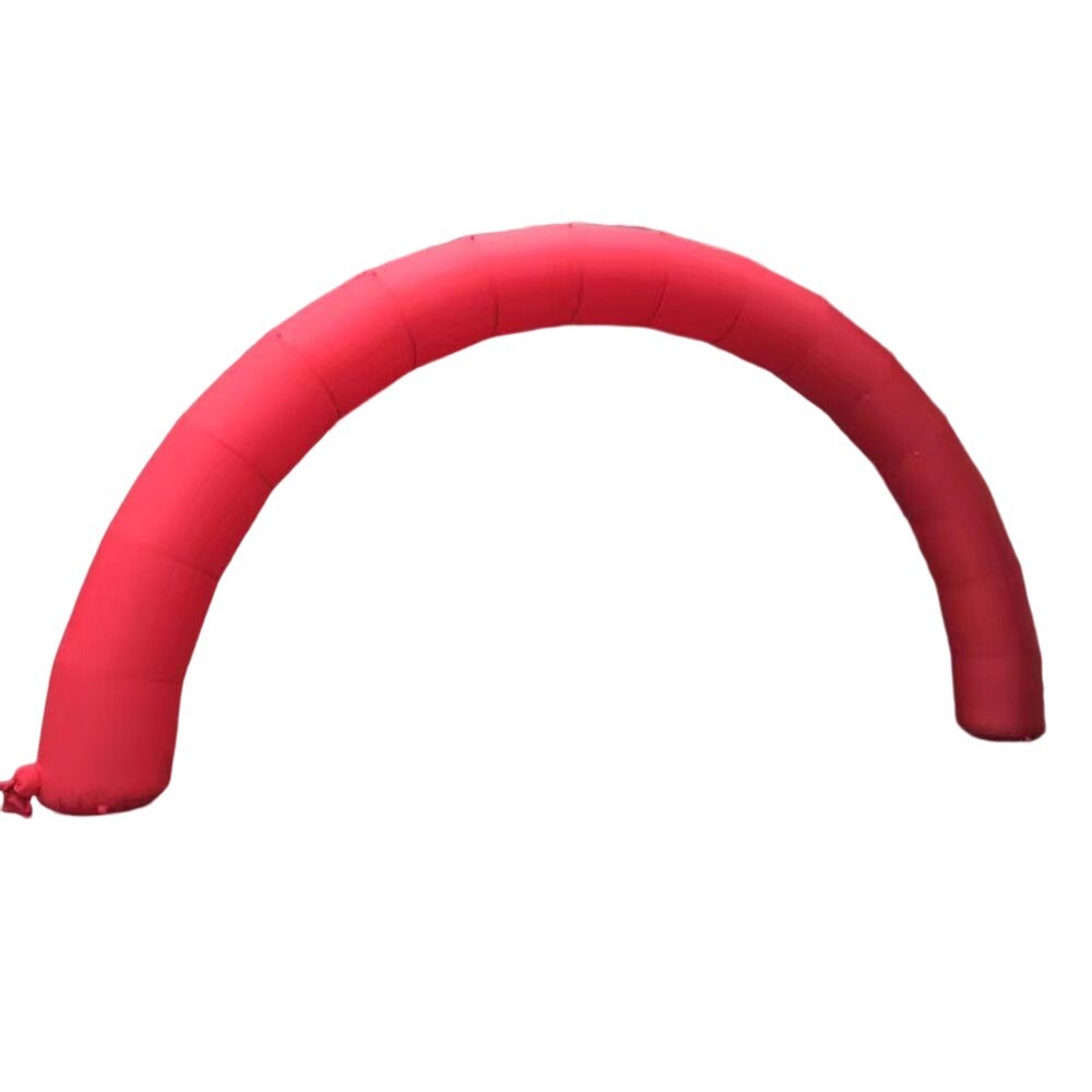 USED 26Ft Oxford Cloth Red Advertising Arch Business Activity Event No Blower