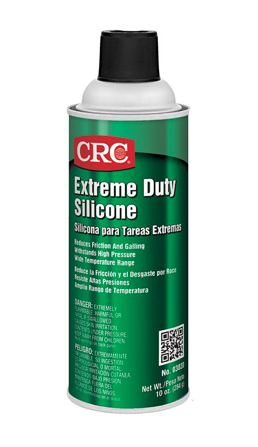 03030 CRC Extreme Duty Silicone Lubricant 16oz Aerosol 2 PACK