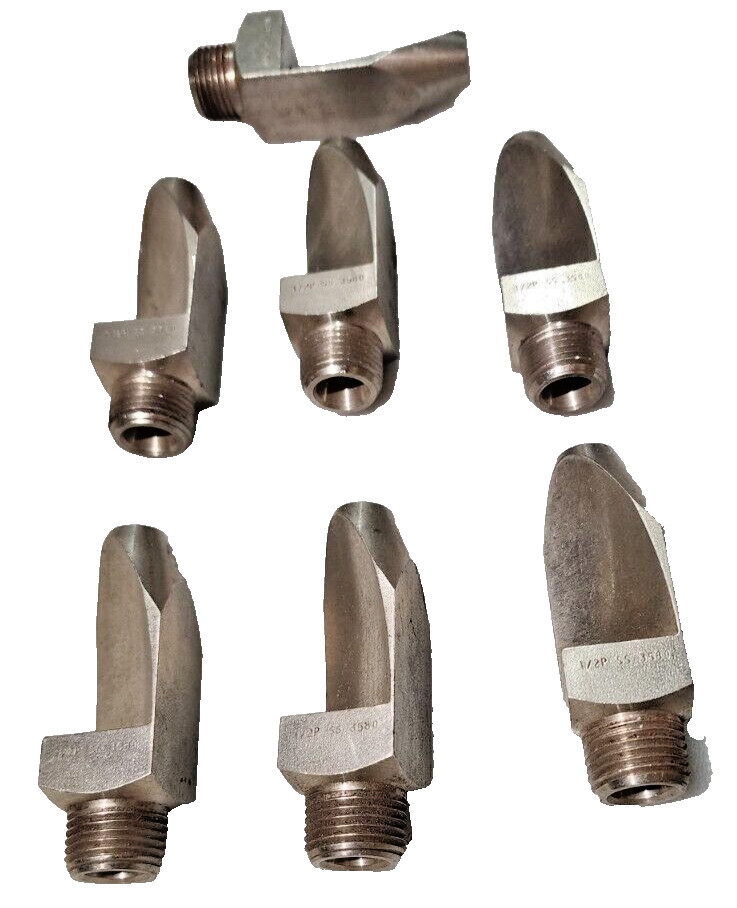 (QTY:1) FLATJET 1/2P SS 3580 / 1/2P-SS3580 SPRAYING SYSTEMS