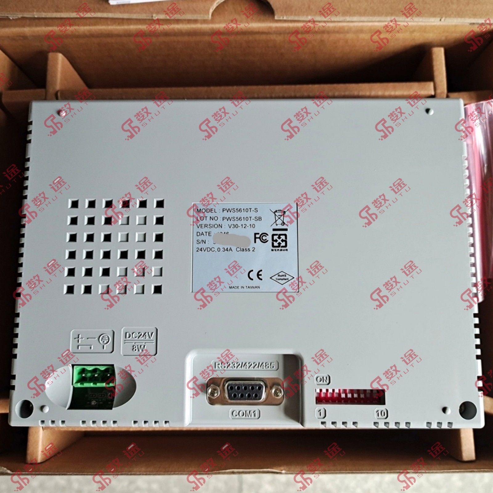 Hitech/BeiJer PWS5610T-S HMI Touch Panel#1pcs new in box