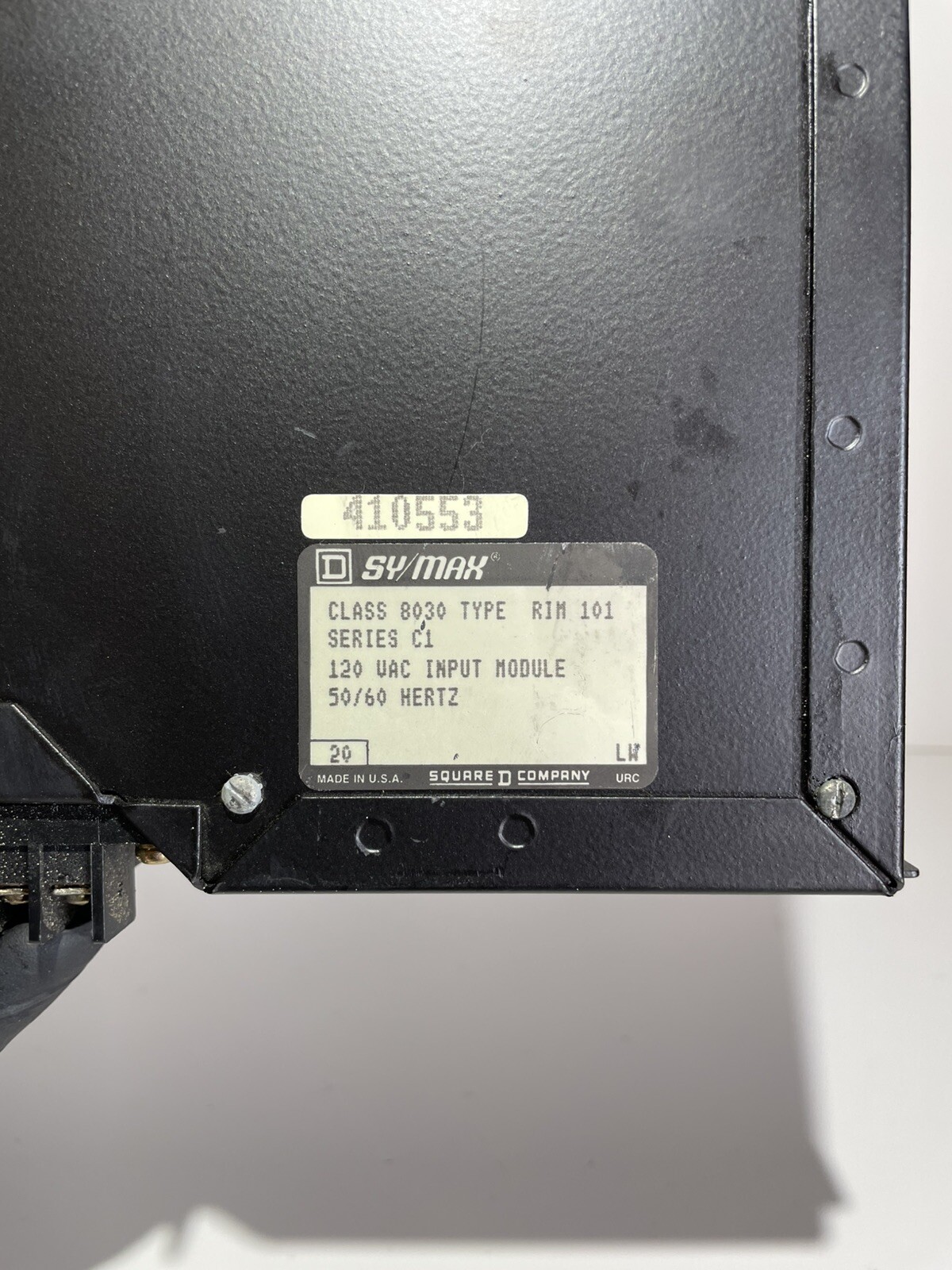 SQUARE D SY/MAX POWER UNIT CLASS 8030 TYPE ROM 221 SER.F1 120VAC CNC