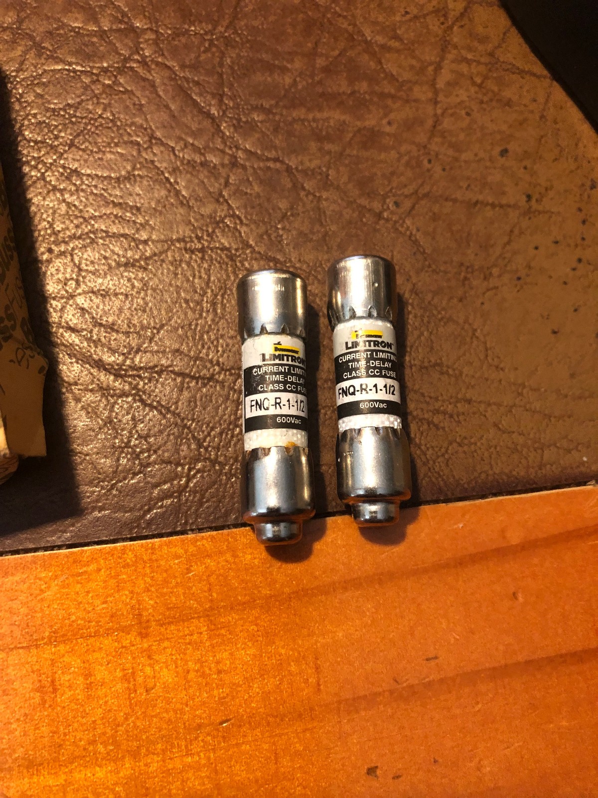 NEW BUSS CC-TRON FNQ-R-1-1/2 FUSE qty 2