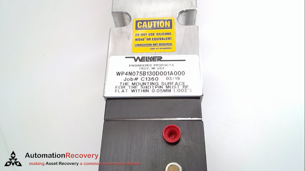 WELKER WP4N075B130D001A000 SHOT PIN, ALT ID. WCP-2129 #277591