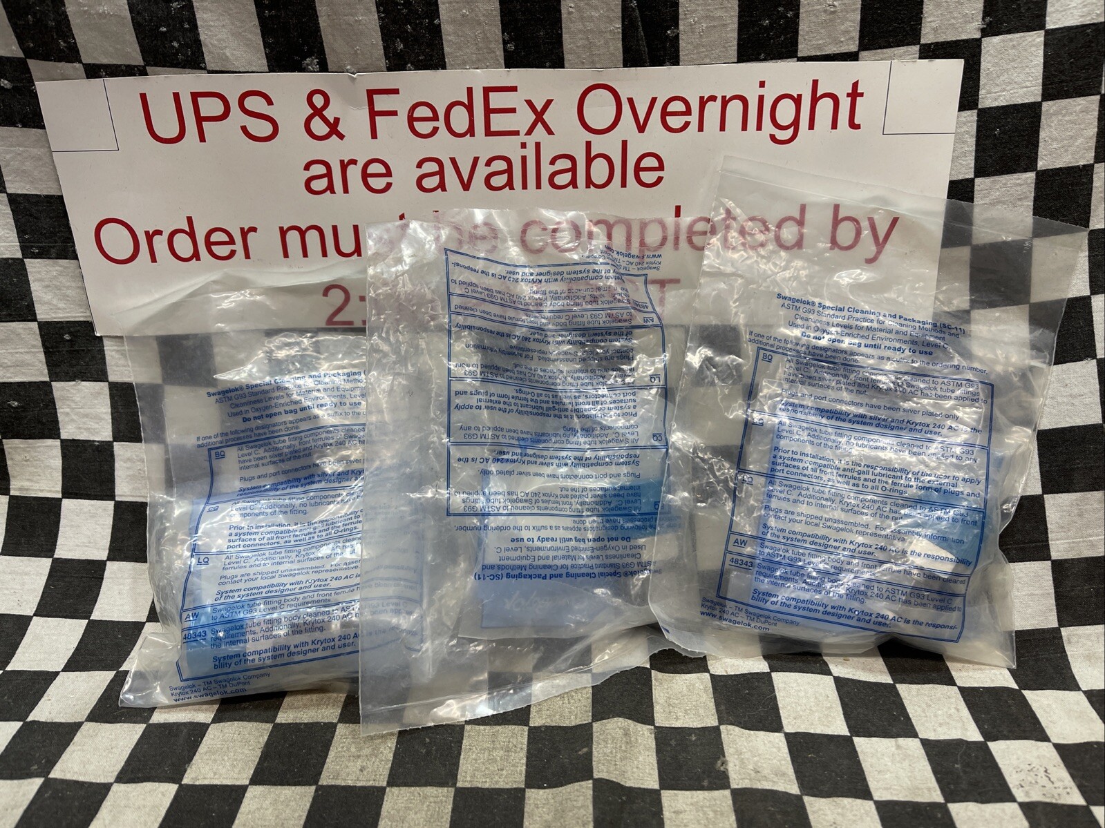 SWAGELOK Male Connector 1/2″T, SS-810-1-12SC11, SS810112SC11, LOT OF 3 #1649F2