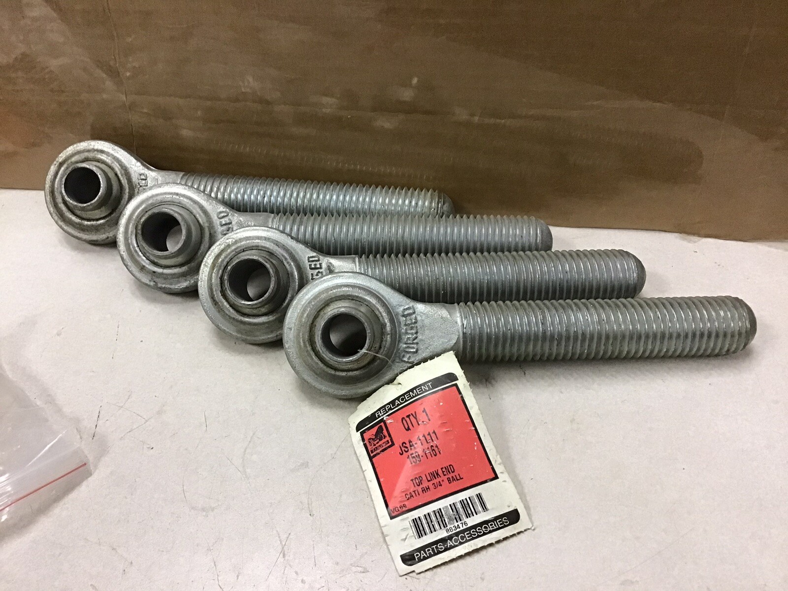 JSA-1111 159-1161 NEW TISCO TOP LINK END 3/4IN BALL LOT OF 4 FREE SHIPPING!
