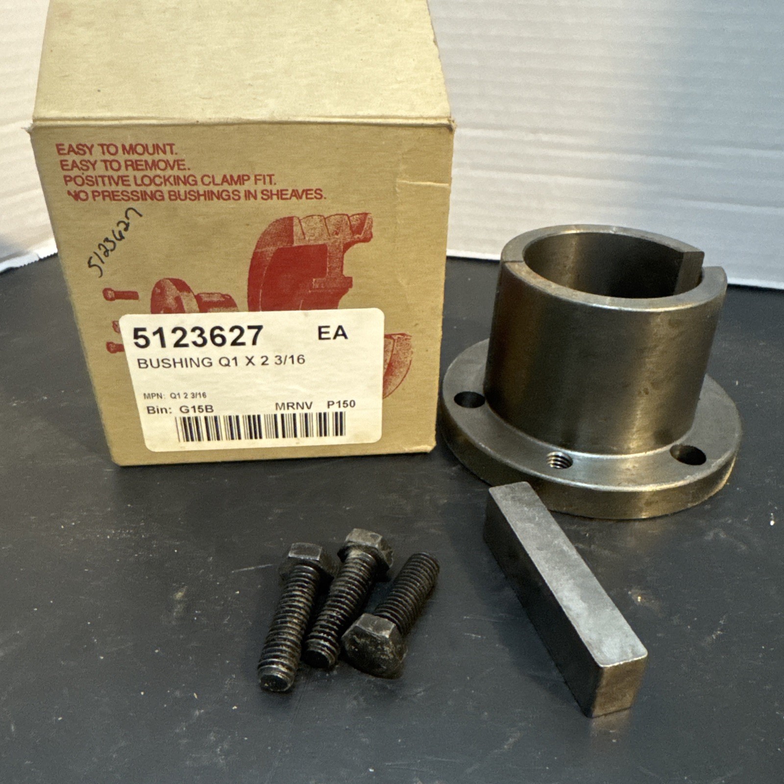 Browning Q1 2 3/16 Split Taper Bushing NOS Minor rust