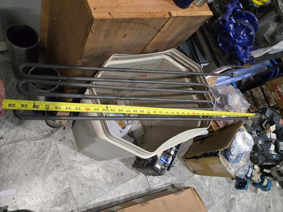 INDEECO 100KW 3472W 266V 311893 E21A TUBULAR HEATER ELEMENT AIR HEATER NEW $399