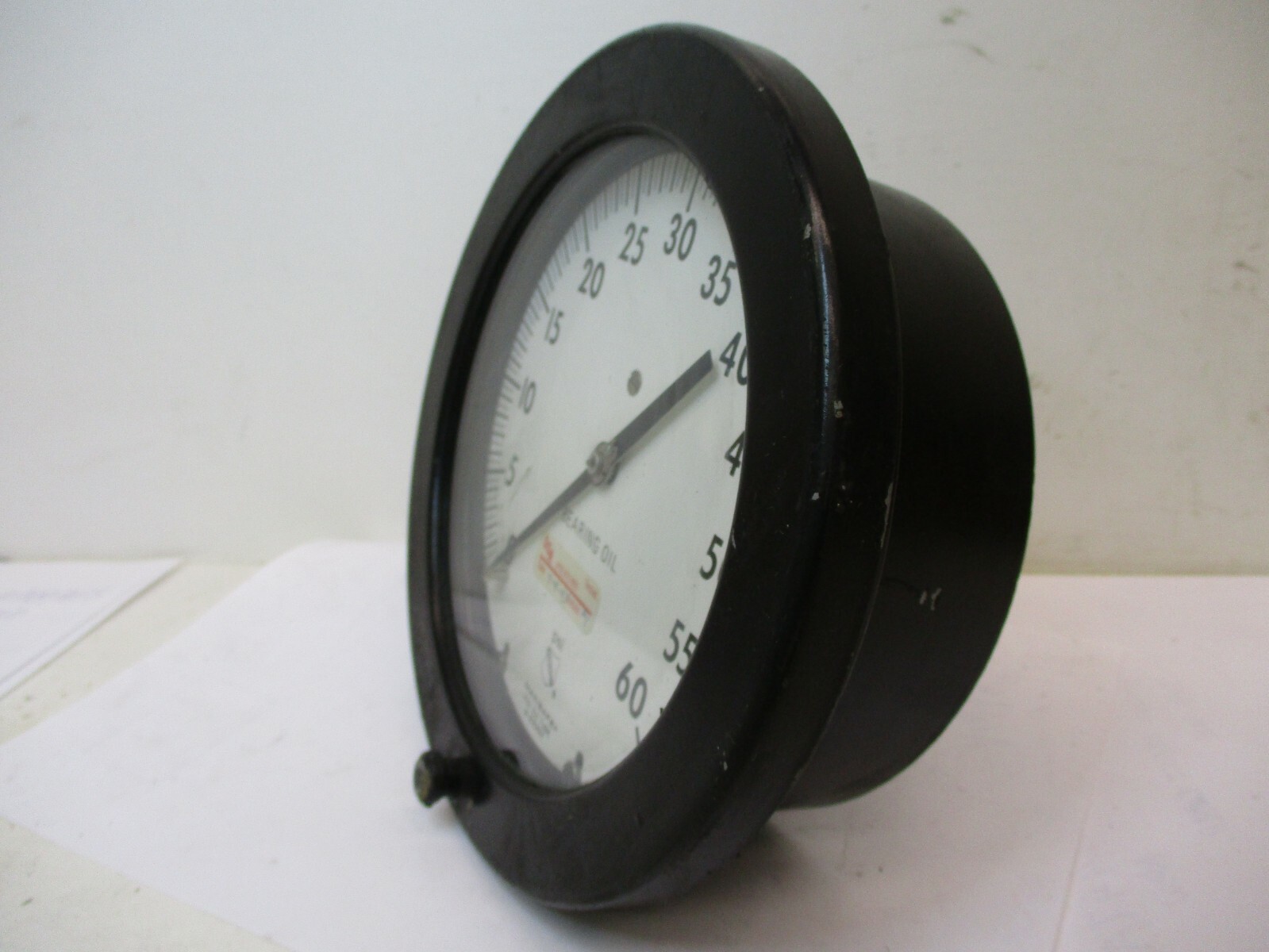 Bearing Oil Maxisafe Gauge 60 PSI AISI 316 Tube & Socket A1451AES