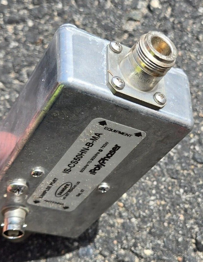 Used Polyphaser IS-CS50HN-B-MA 800-900MHz Type N Male / Type N Female