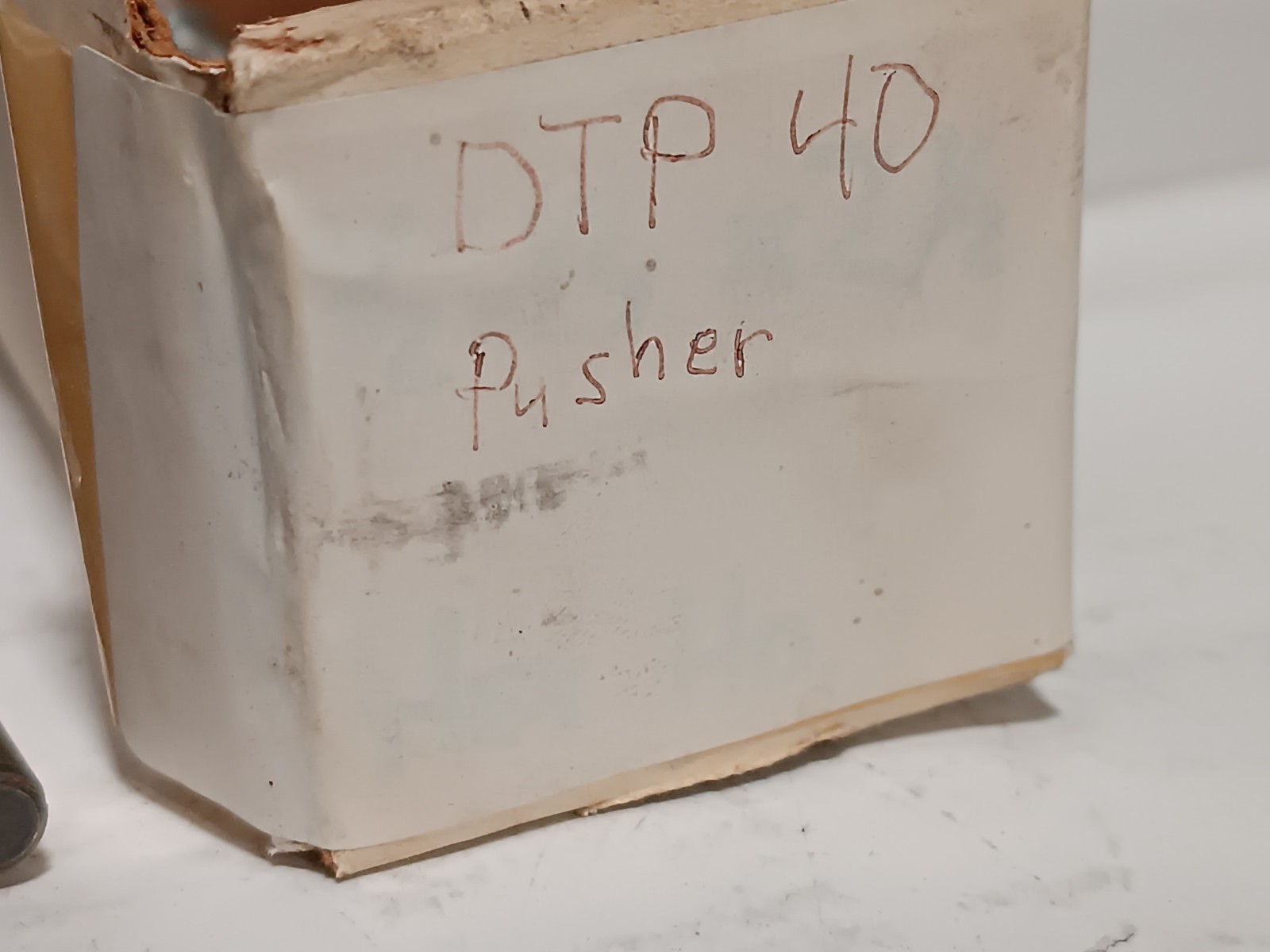 DTP 40 pusher rods for packaging machine, lot of 10steel shafts as shown