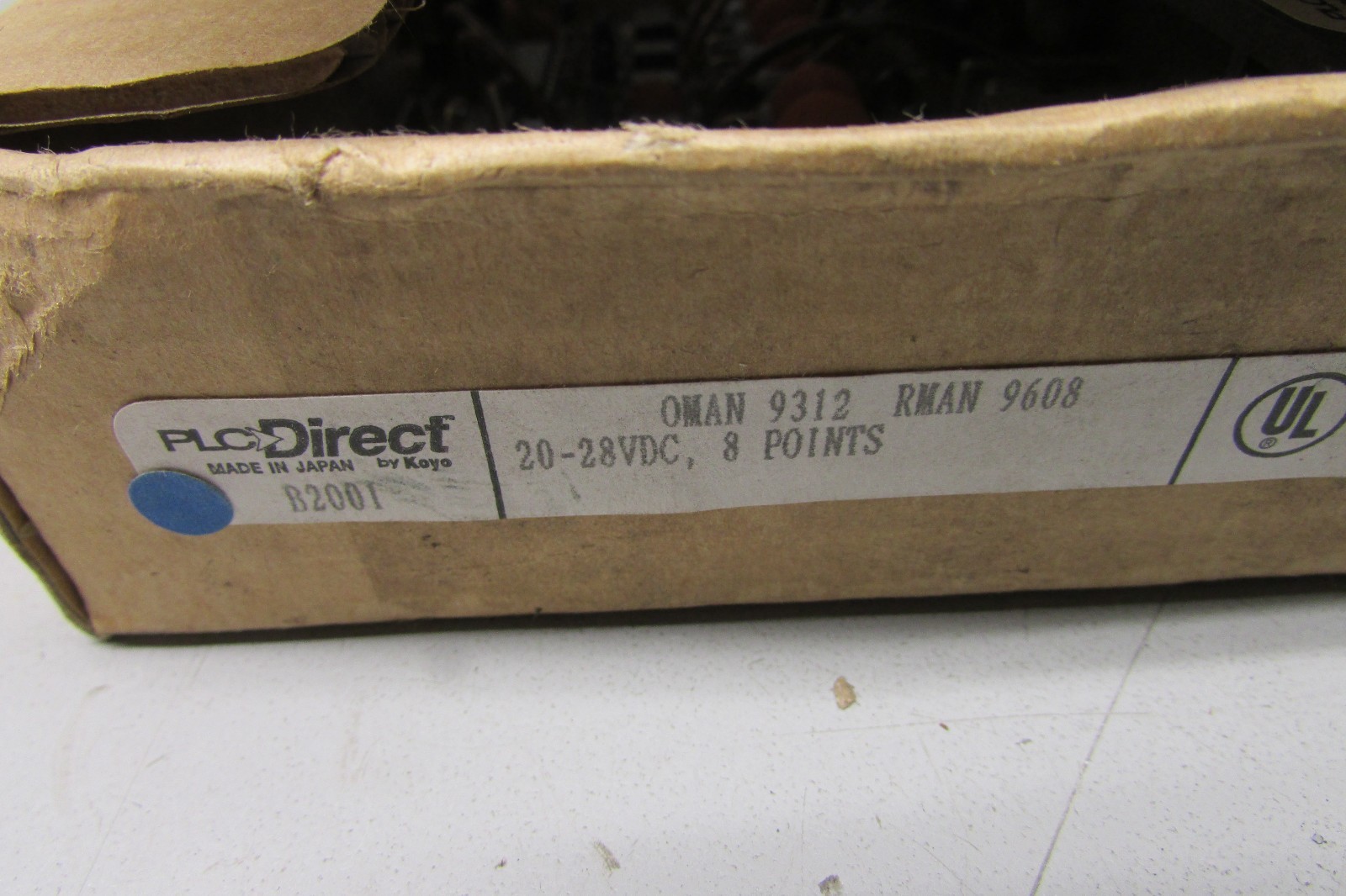 PLC Direct B2001 Oman 9312 RMAN 9608 20-28VDC 8 Point Input Module