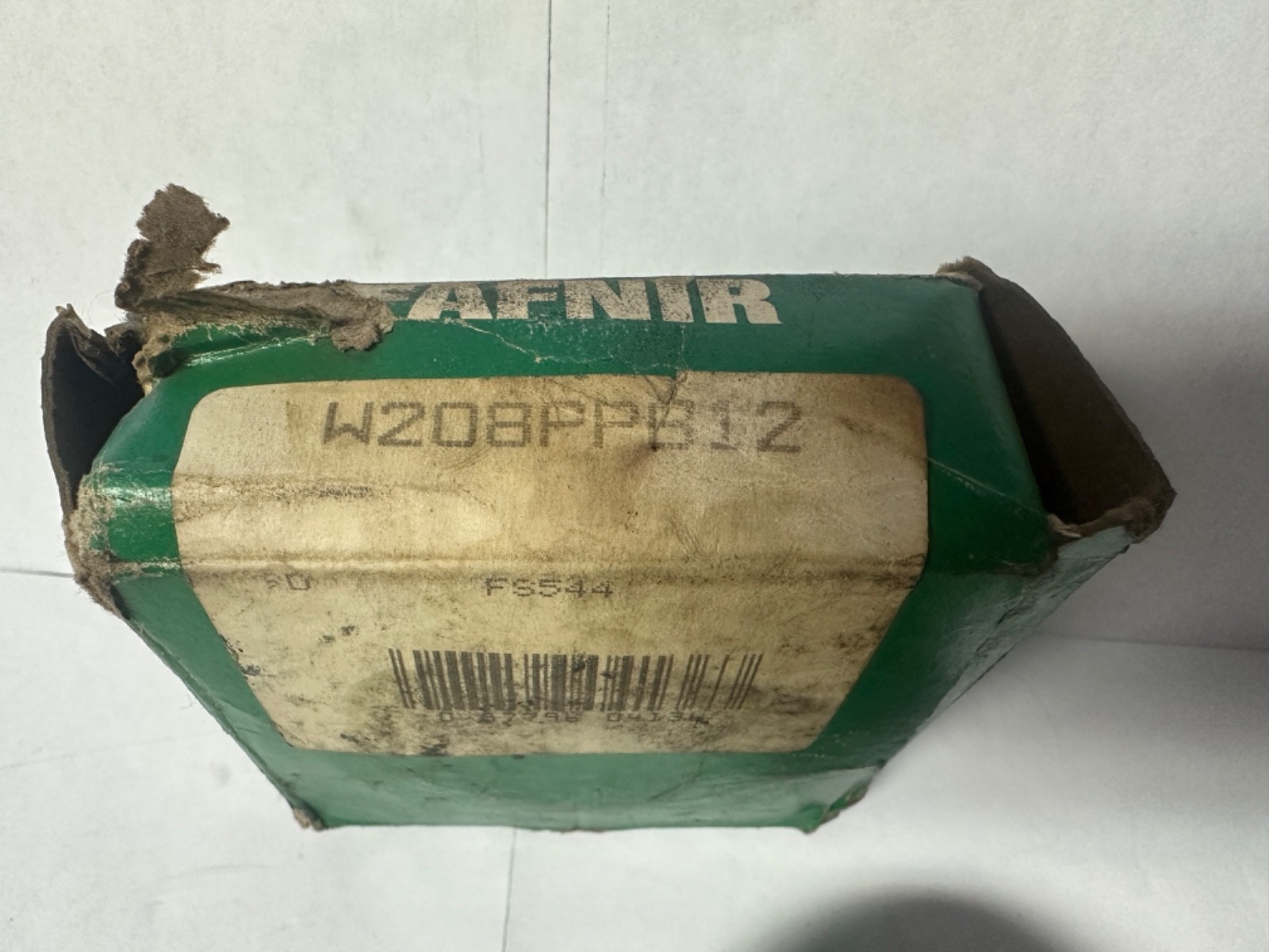 Fafnir W208PPB12 Square Bore Bearing *NOS* dirty/discolored