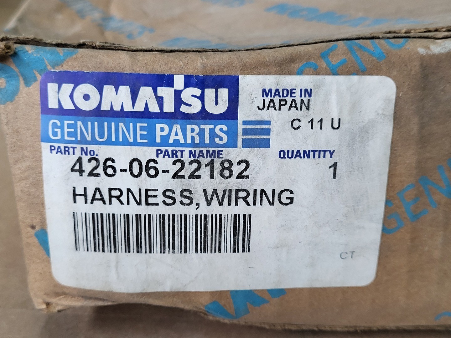 SURPLUS NEW KOMATSU 426-06-22182 Wiring Harness – Electrical