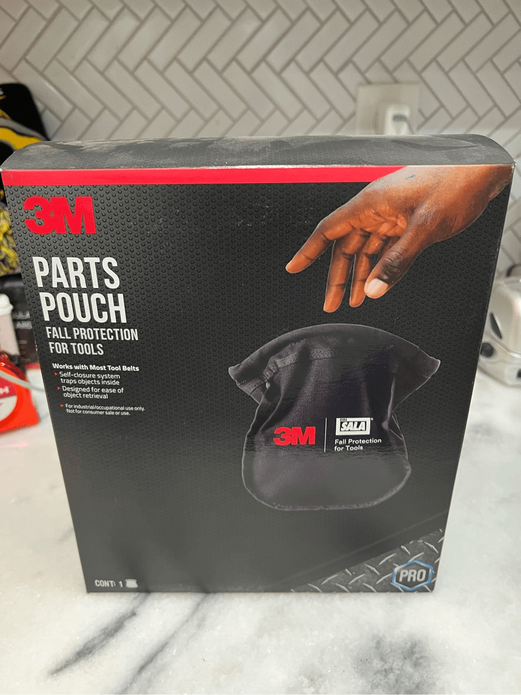 3M DBI SALA Parts Pouch Fall Protection Tool Bag Safety Work Belt Holster NEW
