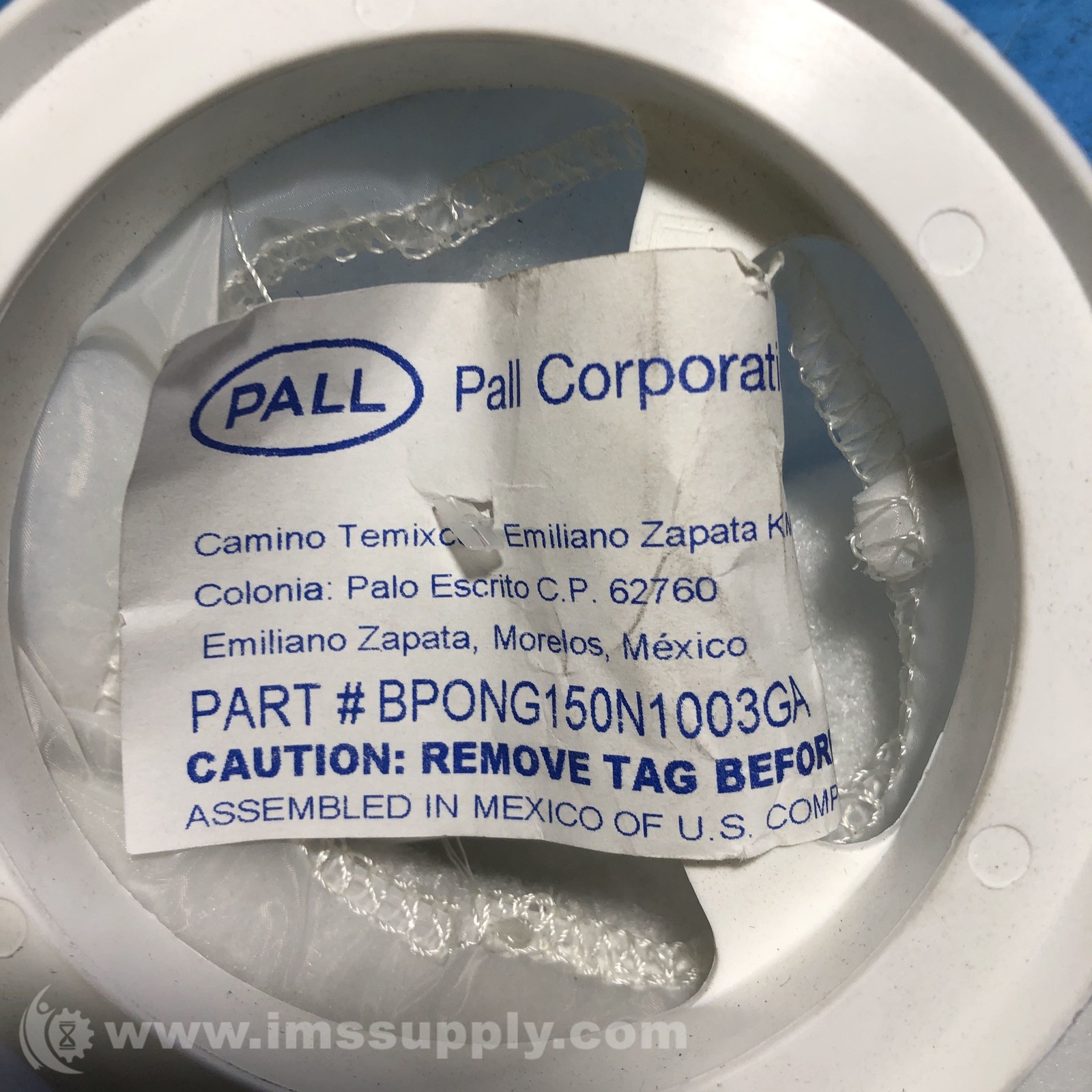 PALL BPONG150N1003GA Filter Bag, Felt, Welded FNIP