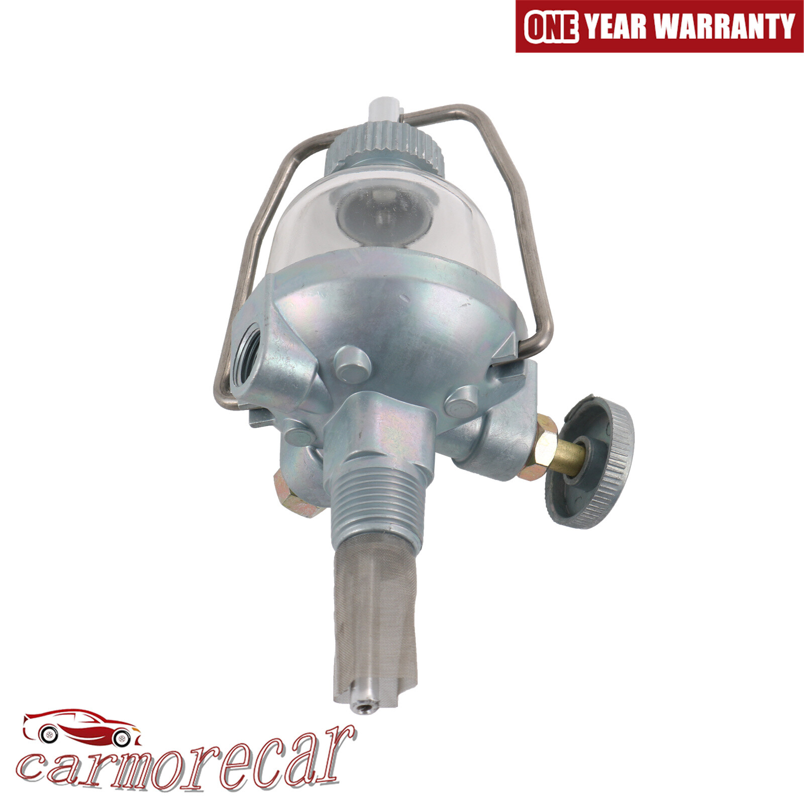 2N9155B Gas Fuel Sediment Bowl w/Shut Off For Ford NAA Jubilee 2N 8N 9N NAA9155