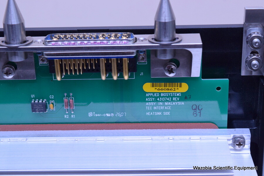 ABI APPLIED BIOSYSTEMS FAST 7900HT MICROCARD CYCLER ASSY 4316725 FOR PCR THERMAL
