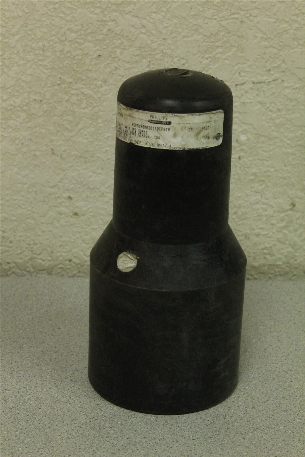 Phillips Driscopipe PB Butt Cap 3IPS SDR11 80M030110CPSTB *FREE SHIPPING*