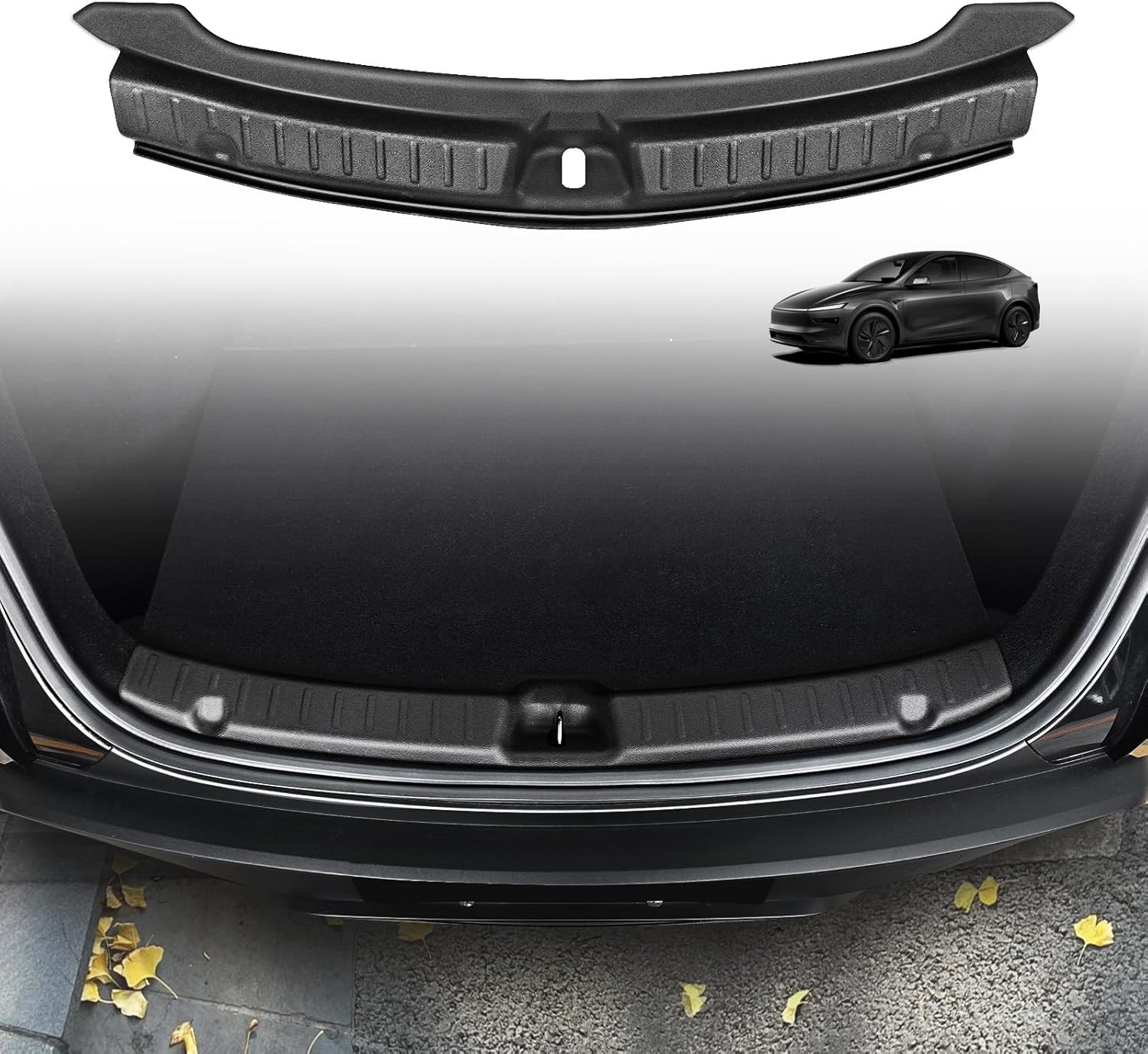 Rear Bumper Guard Protector for Tesla Model Y Juniper 2025 2026 Door Sill Cover