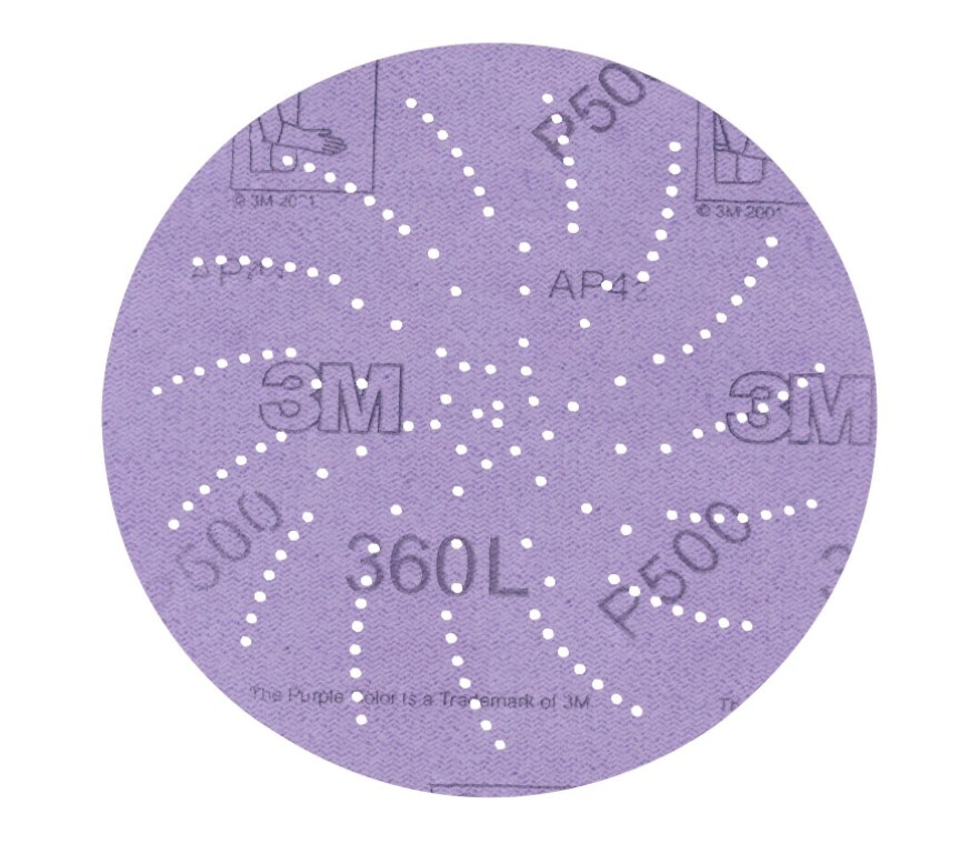3M 01710 5″ Clean Sanding Disc 360L P600 Grit 5″ (100 PCS) – New in Box