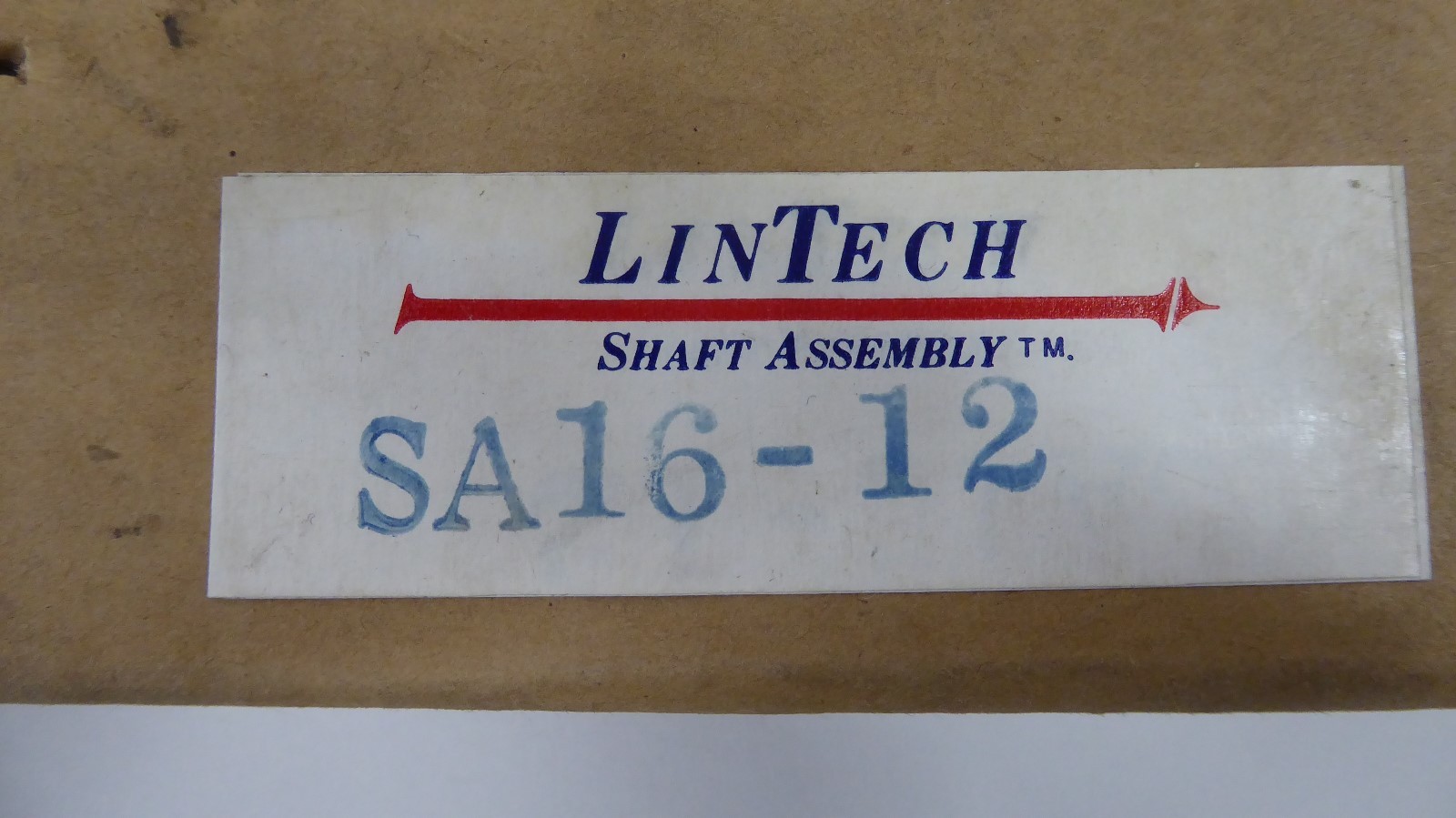 Lintech SA16-12 1″ Shaft Guide Assembly 12″ long