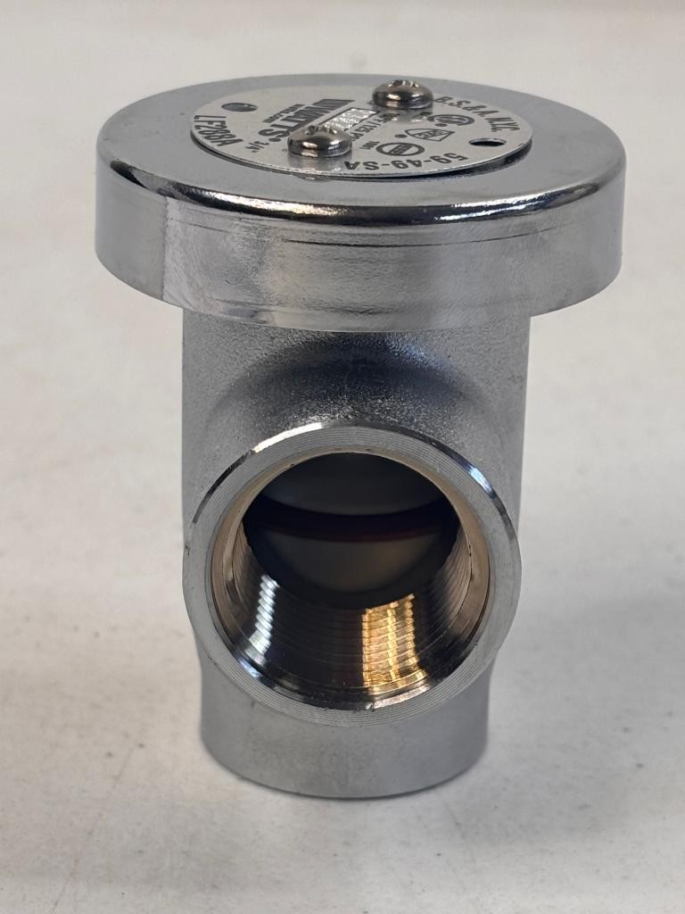 Watts LF288A 3/4″ Lead Free Anti-Siphon Vacuum Breaker Chrome Plated Brass Valve