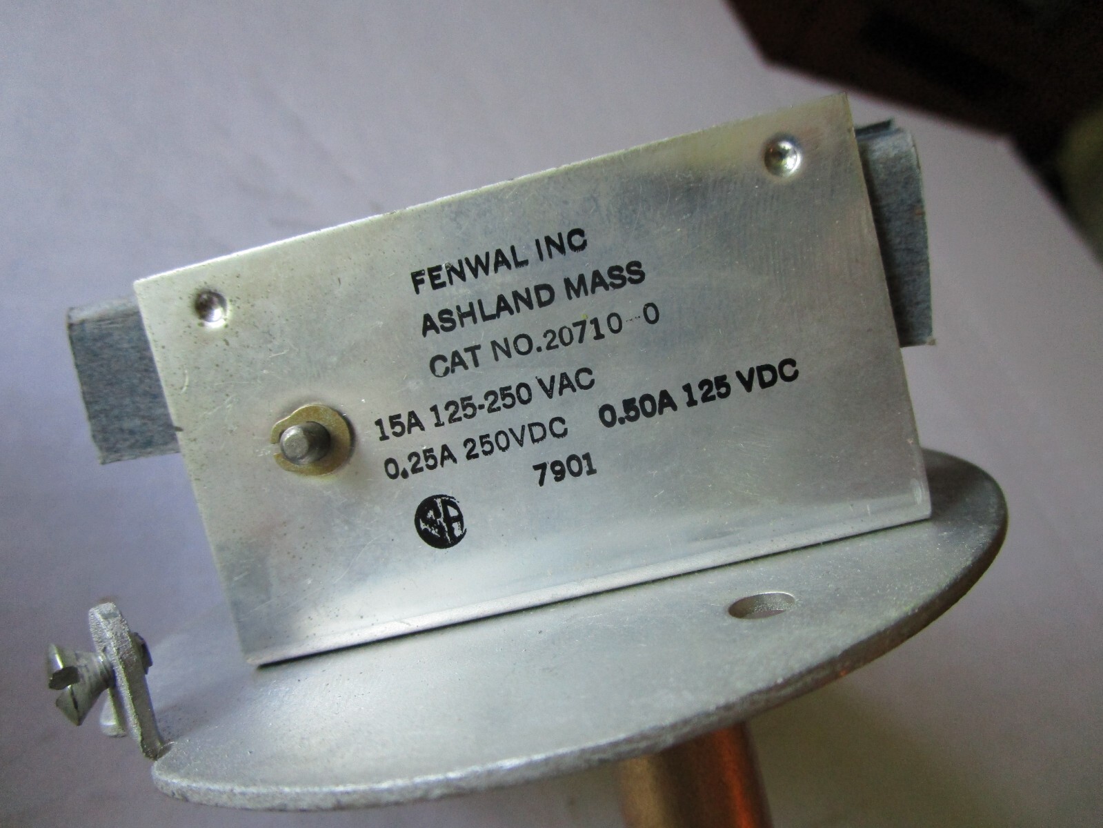 FENWAL 20710-0 THERMO SWITCH