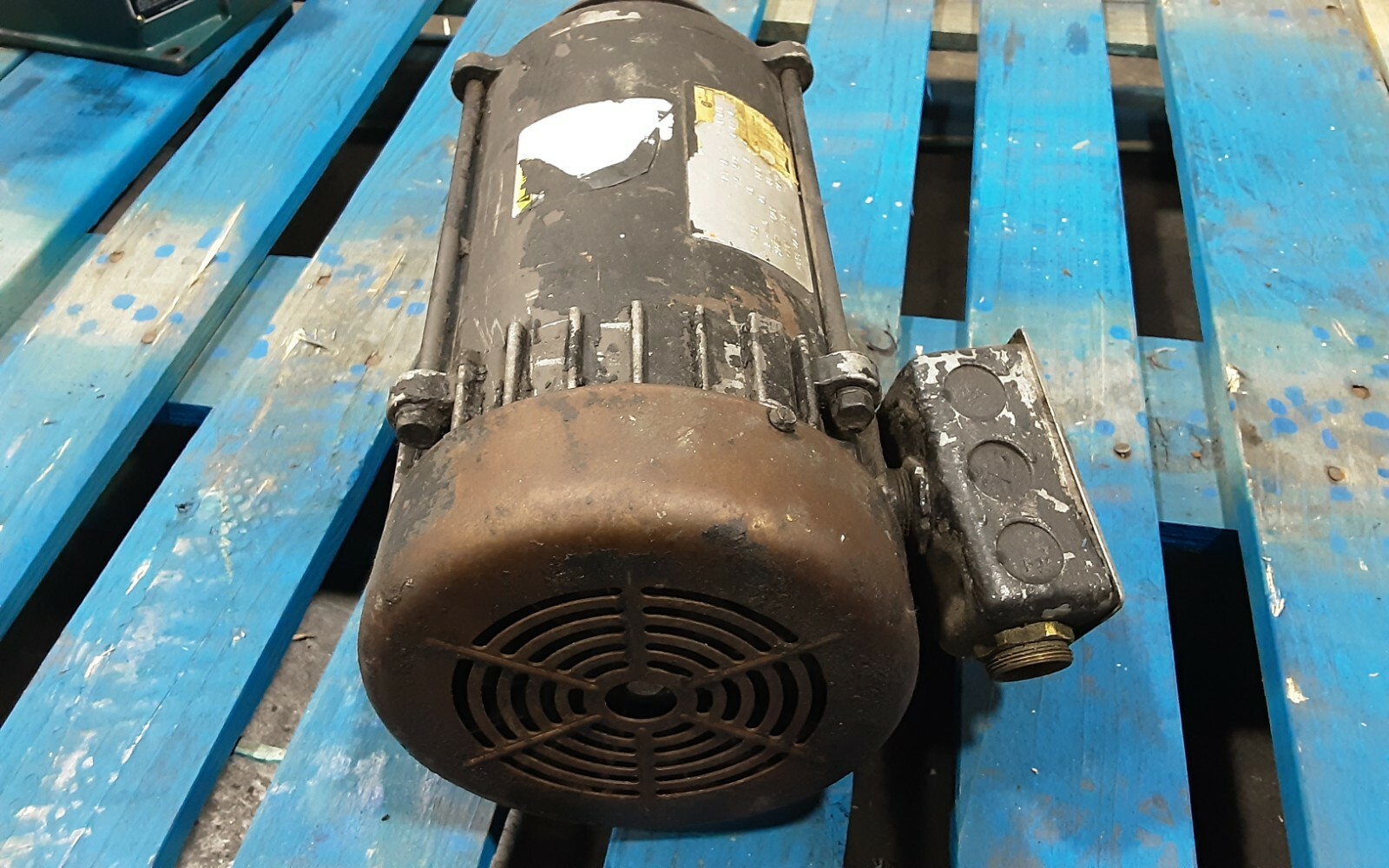 AC MOTOR 3N371A 3PH 1.5HP 1725RPM 56H FRAME 230 460V #07A43PR2