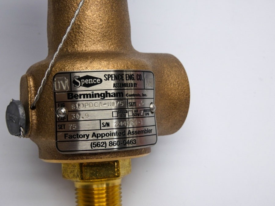 SPENCE 810PDCA-W075 75PSI .5″ NSNP