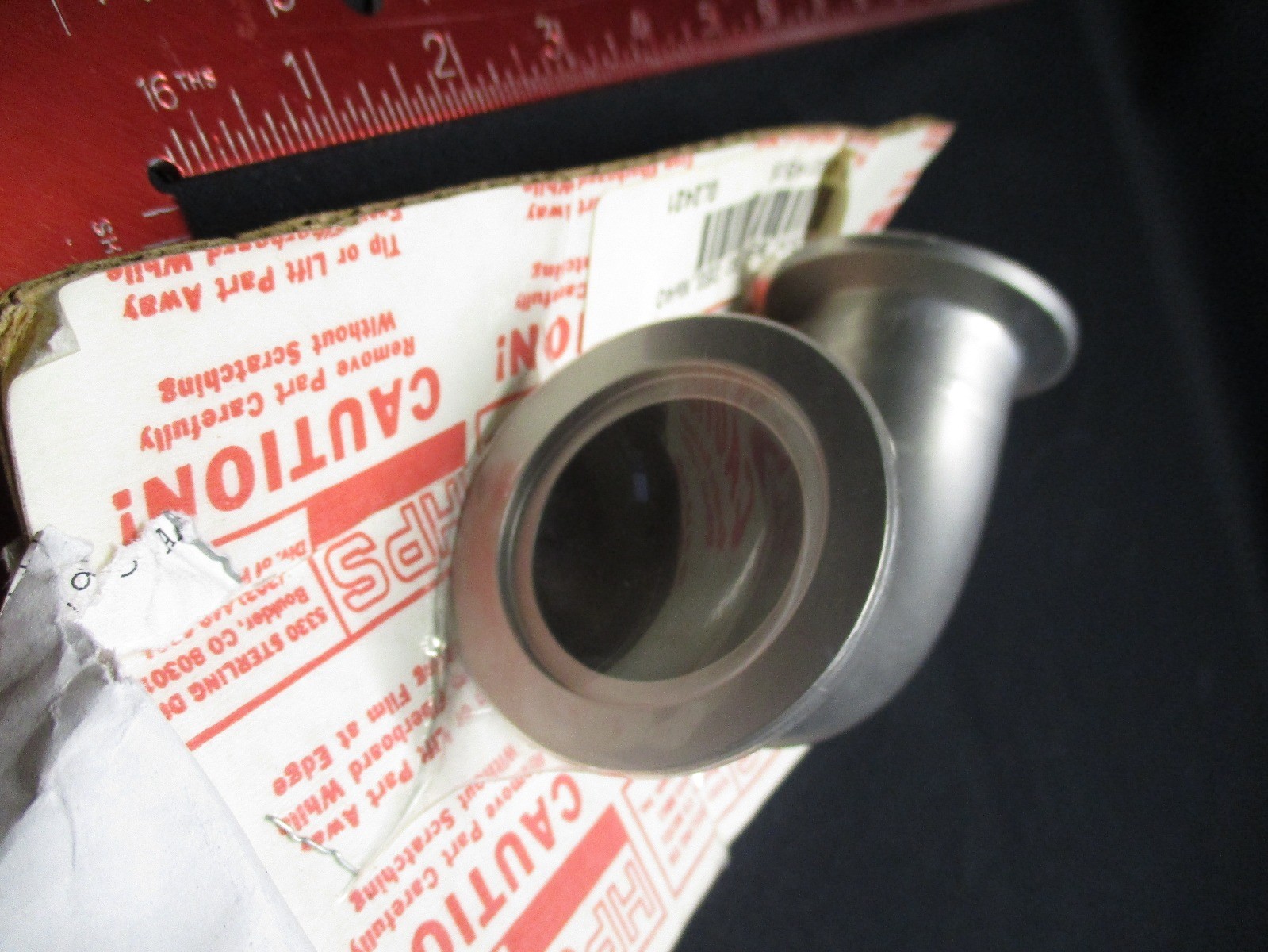 MKS 100314505 Ftg Elbow, 90 Deg. NW40 2.55 Rad 316L SS