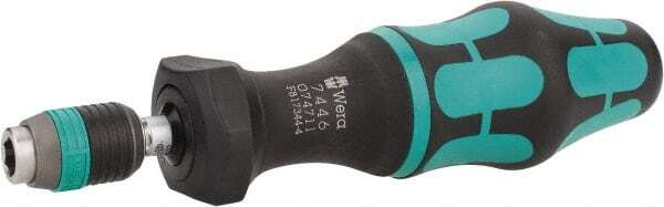 Wera 5074711001 Torque Screwdriver: 11 to 29 in/lb Torque 6″ OAL, 1/4″ Drive