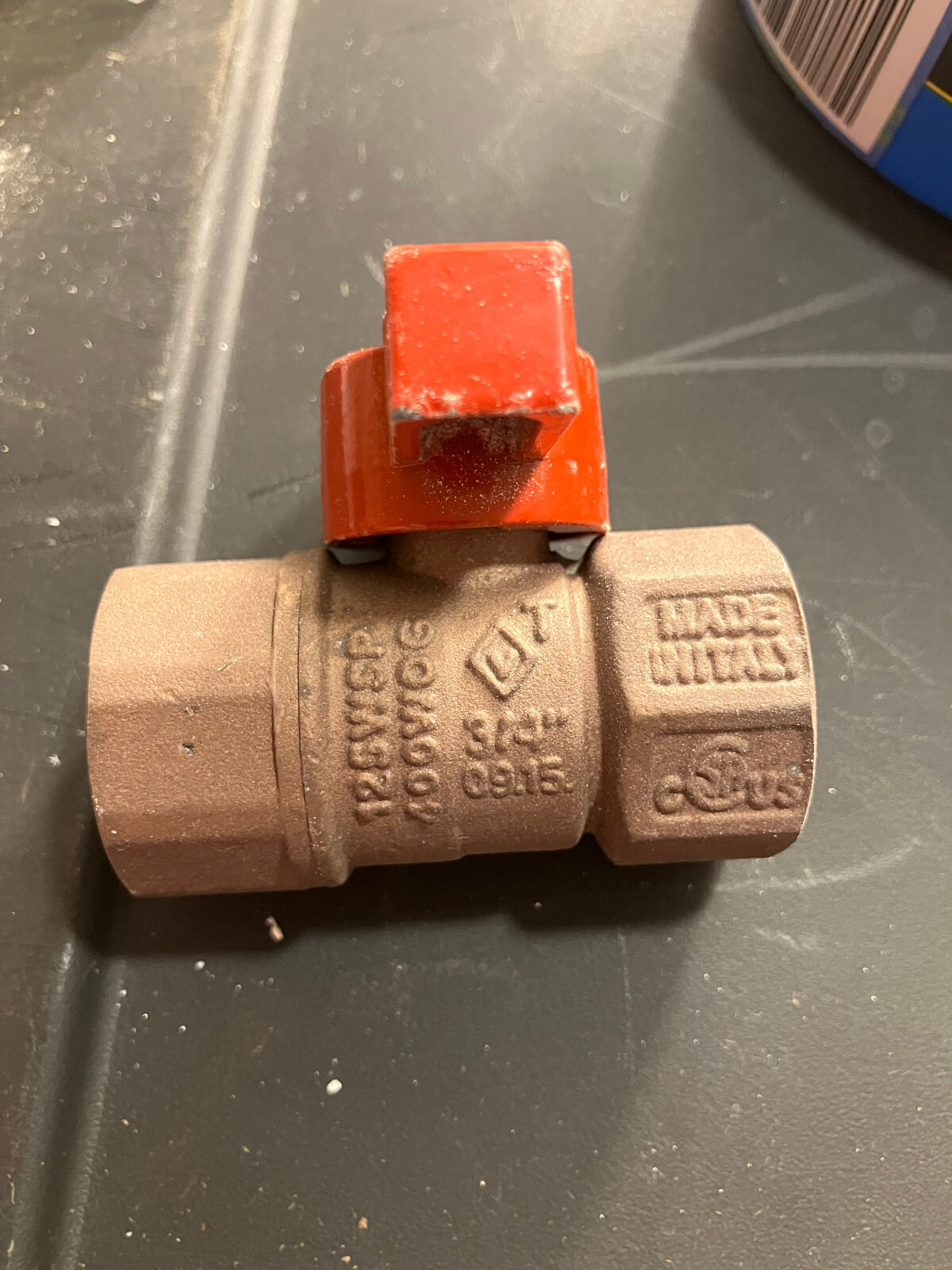 New Brass Ball Valve 3/4″ FPT Tee Handle Gas Stop Off
