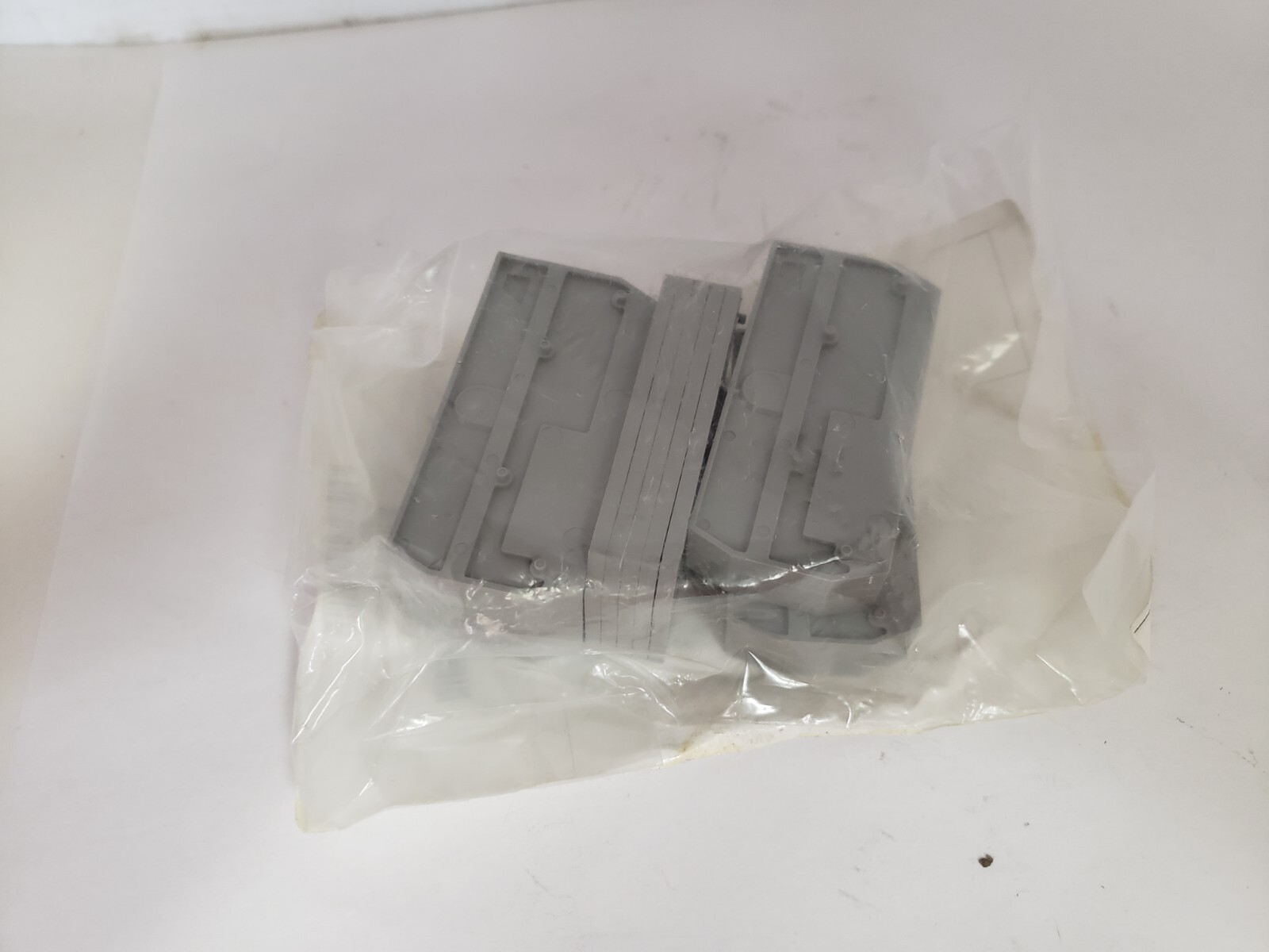 WAGO 880-325 END PLATE GRAY (25 PCS IN BAG) NIB