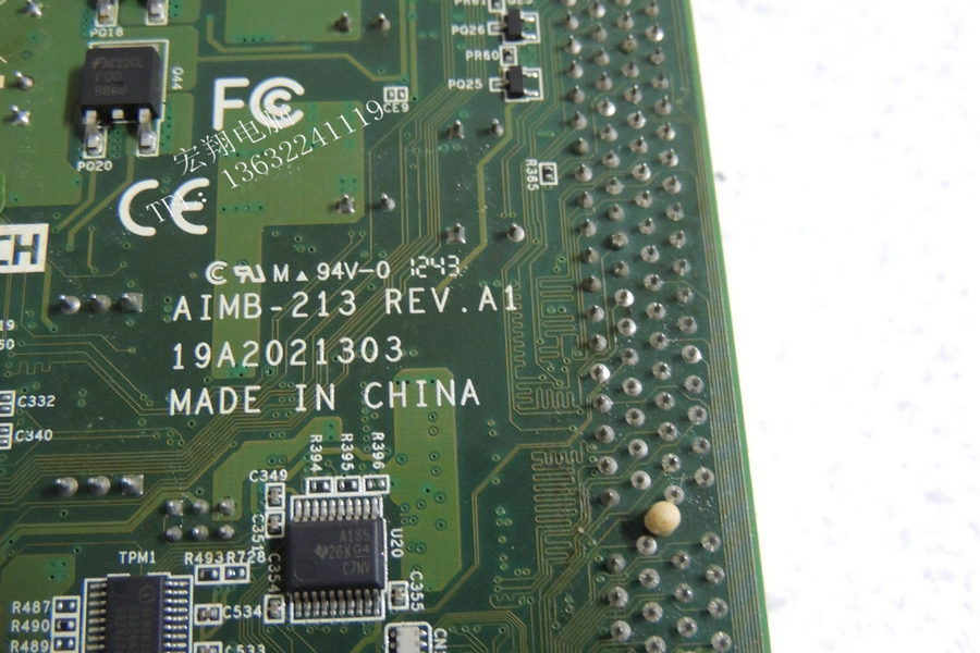 1 PCS Used Advantech AIMB-213 REV A1 motherboard Tested OK