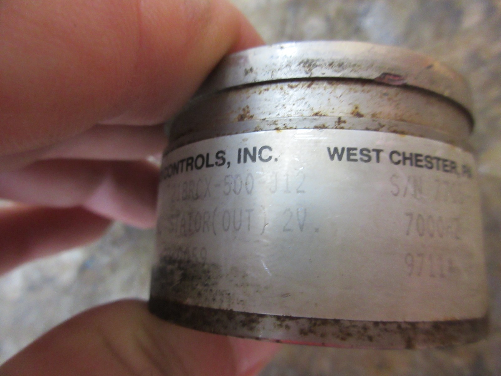 HAROWE SERVO CONTROLS ENCODER HAROSYN-RCX 21BRCX-500-J12 1-604-0001 MOTOR EACH 1