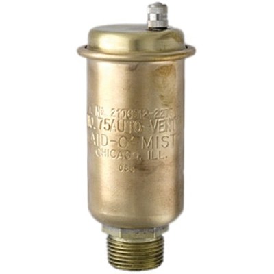Maid-O-Mist 75 1/2″ Fem NPT X 3/4″ Male NPT Auto Vent 150 PSI